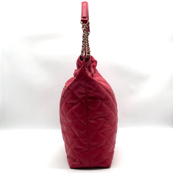 I.N.C. International Concepts Red Pepper Quilted Shoulder Bag  -NWT - Picture 3 of 11